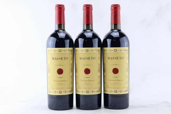 Masseto 2004  - Asta Vini Pregiati da una Ricercata Collezione - Associazione Nazionale - Case d'Asta italiane