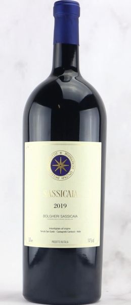 Sassicaia Tenuta San Guido 2019  - Asta Vini Pregiati da una Ricercata Collezione - Associazione Nazionale - Case d'Asta italiane