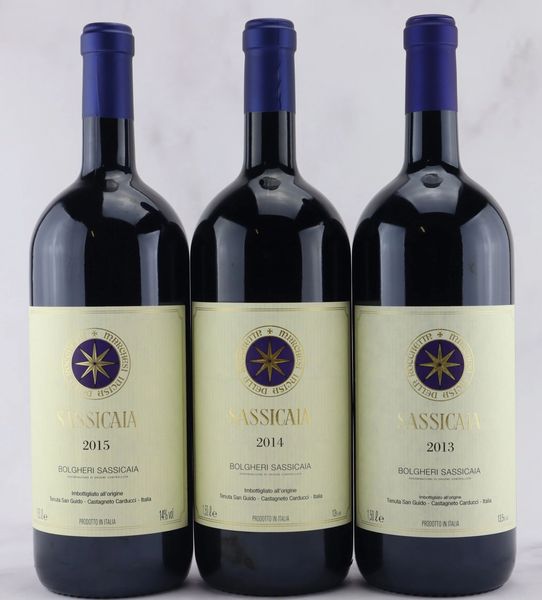Sassicaia Tenuta San Guido  - Asta Vini Pregiati da una Ricercata Collezione - Associazione Nazionale - Case d'Asta italiane
