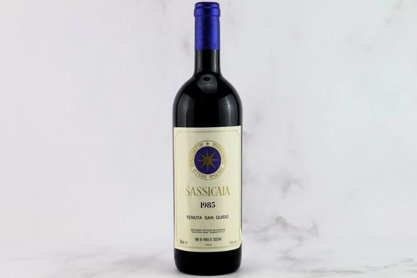 Sassicaia Tenuta San Guido 1985  - Asta Vini Pregiati da una Ricercata Collezione - Associazione Nazionale - Case d'Asta italiane