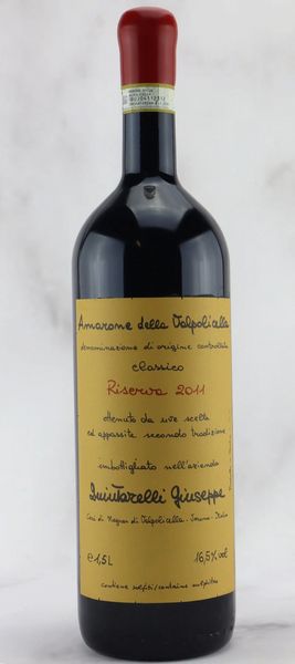 Amarone della Valpolicella Classico Riserva Giuseppe Quintarelli 2011  - Asta Vini Pregiati da una Ricercata Collezione - Associazione Nazionale - Case d'Asta italiane