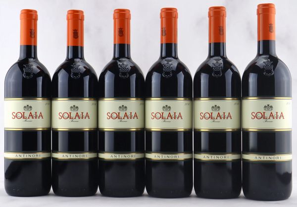 Solaia Antinori 2016  - Asta Vini Pregiati da una Ricercata Collezione - Associazione Nazionale - Case d'Asta italiane