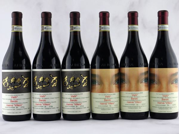 Barolo Riserva Villero Vietti  - Asta Vini Pregiati da una Ricercata Collezione - Associazione Nazionale - Case d'Asta italiane