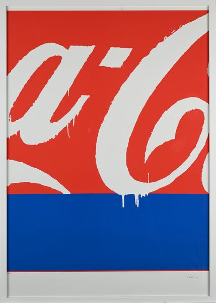 MARIO SCHIFANO : Coca-Cola  - Asta Grafica internazionale e multipli d'autore  - Associazione Nazionale - Case d'Asta italiane
