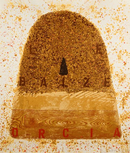 JOE TILSON : Le crete senesi, Orcia - Firma e anno in basso a destra 24/35  - Asta Grafica internazionale e multipli d'autore  - Associazione Nazionale - Case d'Asta italiane