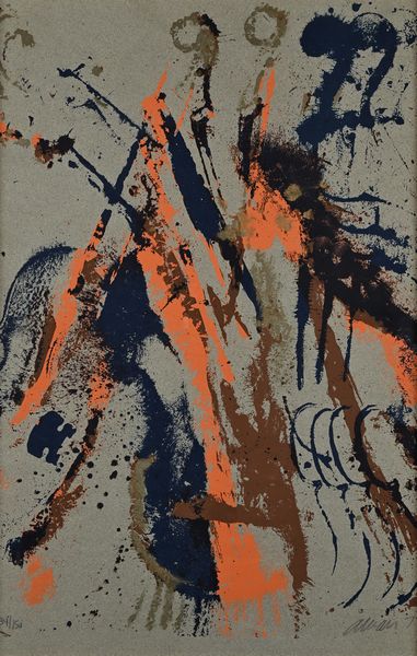 Pierre Fernandez Arman : Grey mood  - Asta Grafica internazionale e multipli d'autore  - Associazione Nazionale - Case d'Asta italiane