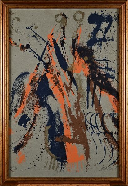 Pierre Fernandez Arman : Grey mood  - Asta Grafica internazionale e multipli d'autore  - Associazione Nazionale - Case d'Asta italiane