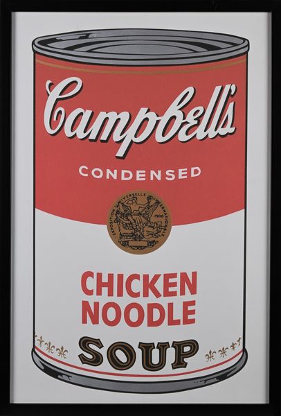 Andy Warhol : Chicken Noodle Soup  - Asta Grafica internazionale e multipli d'autore  - Associazione Nazionale - Case d'Asta italiane