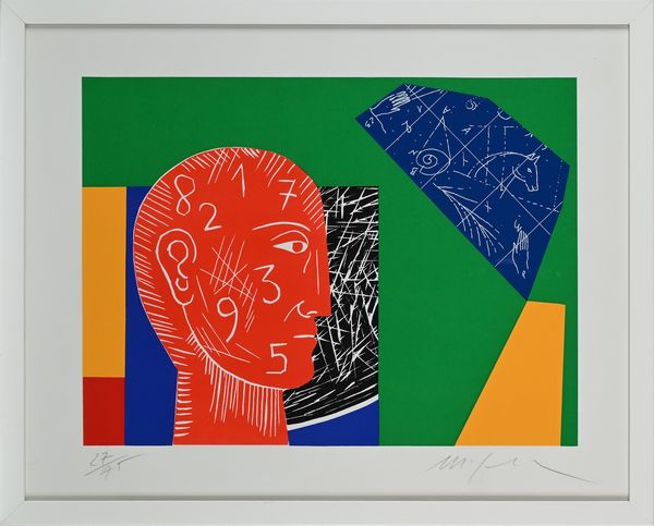 Mimmo Paladino : Senza titolo  - Asta Grafica internazionale e multipli d'autore  - Associazione Nazionale - Case d'Asta italiane