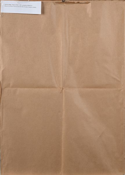 Gastone Biggi : Senza titolo  - Asta Grafica internazionale e multipli d'autore  - Associazione Nazionale - Case d'Asta italiane