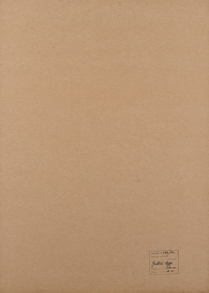 Gastone Biggi : Senza titolo  - Asta Grafica internazionale e multipli d'autore  - Associazione Nazionale - Case d'Asta italiane