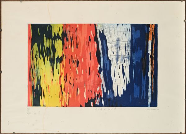 ANTONIO CORPORA : Sud e Nord  - Asta Grafica internazionale e multipli d'autore  - Associazione Nazionale - Case d'Asta italiane