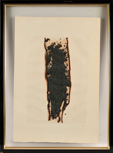 Alberto Burri : Combustione  - Asta Grafica internazionale e multipli d'autore  - Associazione Nazionale - Case d'Asta italiane