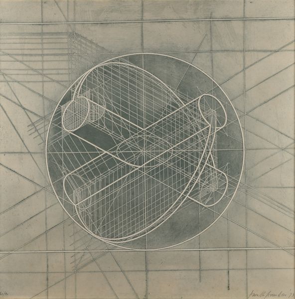 Arnaldo Pomodoro : Forma X  - Asta Grafica internazionale e multipli d'autore  - Associazione Nazionale - Case d'Asta italiane