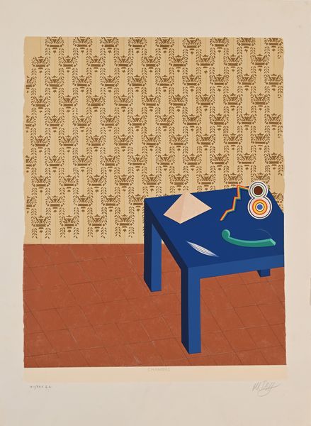 LUCIO DEL PEZZO : Chambre  - Asta Grafica internazionale e multipli d'autore  - Associazione Nazionale - Case d'Asta italiane