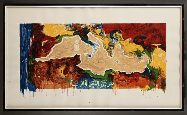 MARIO SCHIFANO : Senza titolo  - Asta Grafica internazionale e multipli d'autore  - Associazione Nazionale - Case d'Asta italiane