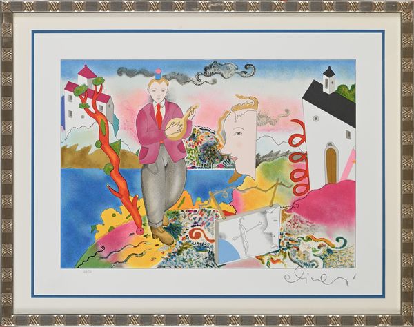 LUCA ALINARI : Carte castello crollo  - Asta Grafica internazionale e multipli d'autore  - Associazione Nazionale - Case d'Asta italiane