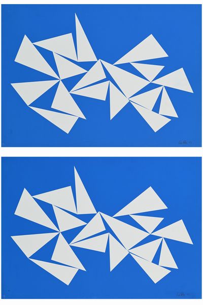 LIA DREI : Lotto di due serigrafie  - Asta Grafica internazionale e multipli d'autore  - Associazione Nazionale - Case d'Asta italiane