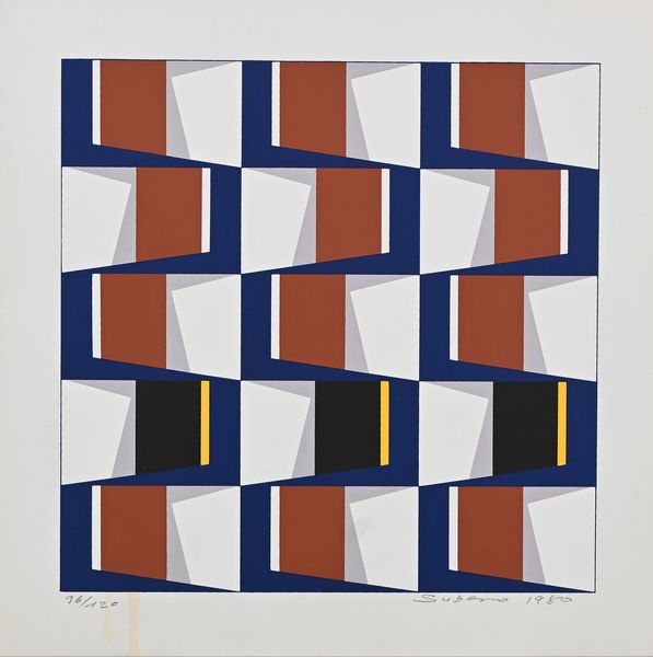 Oswaldo Subero : Lotto di due serigrafie  - Asta Grafica internazionale e multipli d'autore  - Associazione Nazionale - Case d'Asta italiane