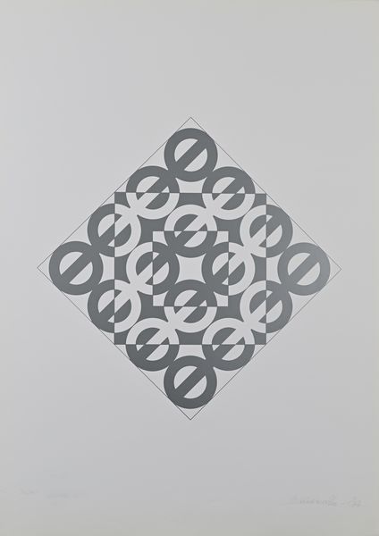 Leonilde Carabba : Senza titolo  - Asta Grafica internazionale e multipli d'autore  - Associazione Nazionale - Case d'Asta italiane