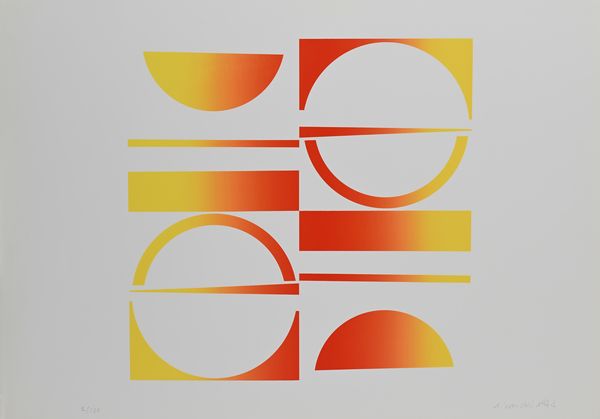 Anna Maria Vancheri : Senza titolo  - Asta Grafica internazionale e multipli d'autore  - Associazione Nazionale - Case d'Asta italiane