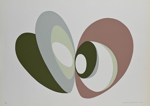 Camilian Demetrescu : Lotto di 2 serigrafie  - Asta Grafica internazionale e multipli d'autore  - Associazione Nazionale - Case d'Asta italiane