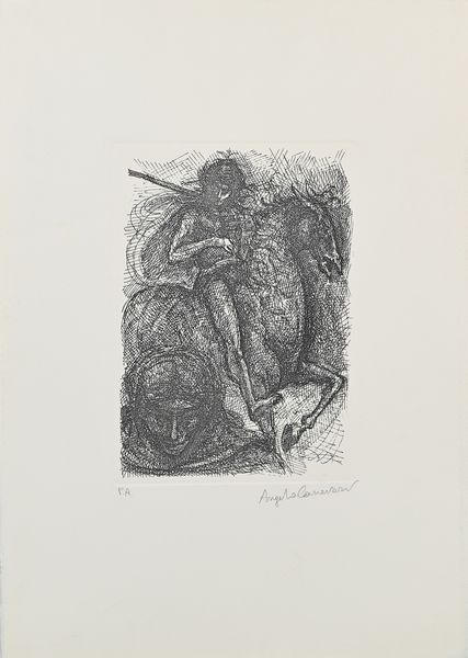 Angelo Canevari : Senza titolo  - Asta Grafica internazionale e multipli d'autore  - Associazione Nazionale - Case d'Asta italiane