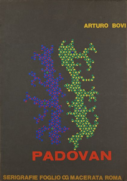 Mario Padovan : Cartella litografica con un testo di Arturo Bovi  - Asta Grafica internazionale e multipli d'autore  - Associazione Nazionale - Case d'Asta italiane