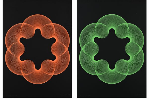 Celestino Facchin : Lotto di 2 serigrafie  - Asta Grafica internazionale e multipli d'autore  - Associazione Nazionale - Case d'Asta italiane