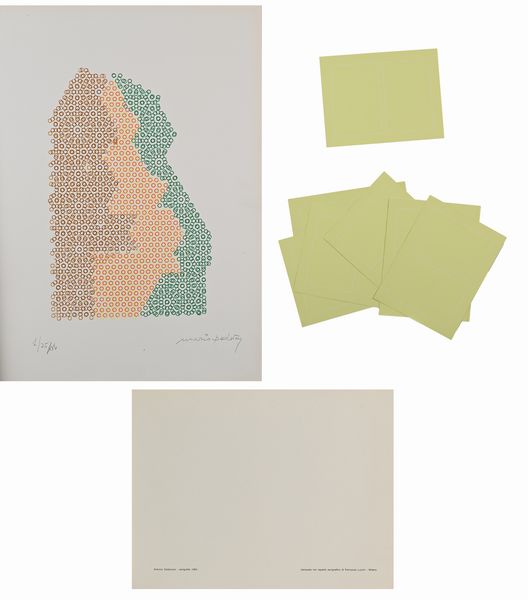 Antonio Calderara : Lotto di 8 serigrafie  - Asta Grafica internazionale e multipli d'autore  - Associazione Nazionale - Case d'Asta italiane