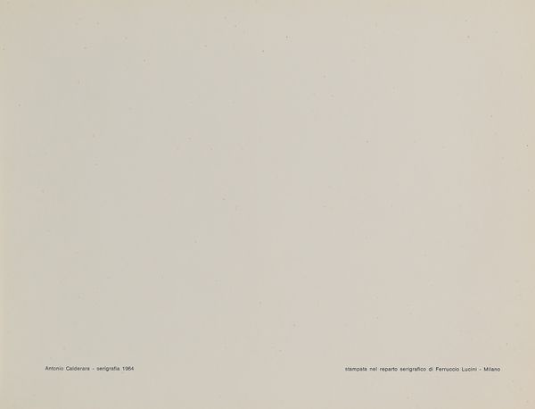 Antonio Calderara : Lotto di 8 serigrafie  - Asta Grafica internazionale e multipli d'autore  - Associazione Nazionale - Case d'Asta italiane