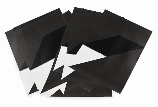 Lotto di 13 Manifesti per la mostra personale di Angelo Giuseppe Bertolio alla galleria Sincron di Brescia tenutasi l'8 novembre 1980  - Asta Grafica internazionale e multipli d'autore  - Associazione Nazionale - Case d'Asta italiane