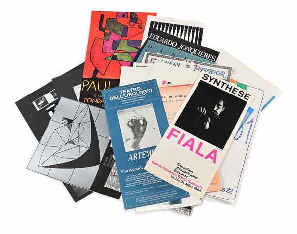 AA.VV. : Lotto di 94 manifesti  - Asta Grafica internazionale e multipli d'autore  - Associazione Nazionale - Case d'Asta italiane