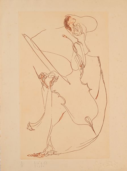 GIANNETTO FIESCHI : Senza titolo  - Asta Grafica internazionale e multipli d'autore  - Associazione Nazionale - Case d'Asta italiane