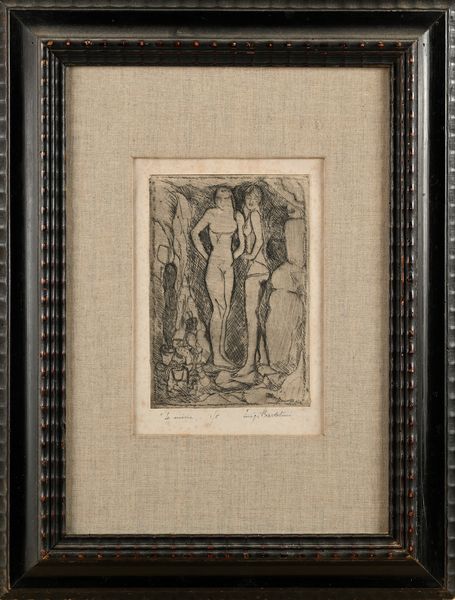 Luigi Bartolini : Le Amiche  - Asta Grafica internazionale e multipli d'autore  - Associazione Nazionale - Case d'Asta italiane