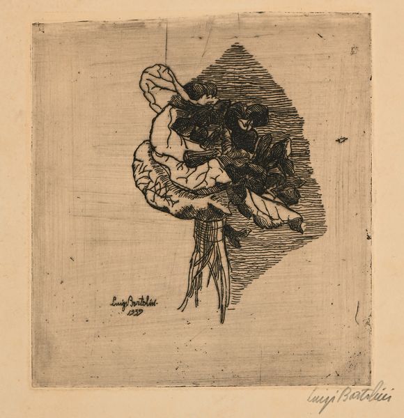 Luigi Bartolini : Mazzo di fiori  - Asta Grafica internazionale e multipli d'autore  - Associazione Nazionale - Case d'Asta italiane