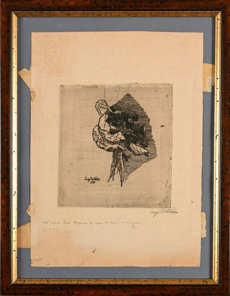 Luigi Bartolini : Mazzo di fiori  - Asta Grafica internazionale e multipli d'autore  - Associazione Nazionale - Case d'Asta italiane