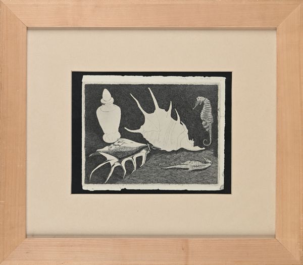 LINO BIANCHI BARRIVIERA : Conchiglie e cavallucci marini  - Asta Grafica internazionale e multipli d'autore  - Associazione Nazionale - Case d'Asta italiane