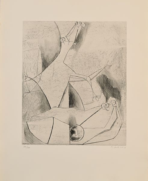 Marino Marini : Senza titolo  - Asta Grafica internazionale e multipli d'autore  - Associazione Nazionale - Case d'Asta italiane