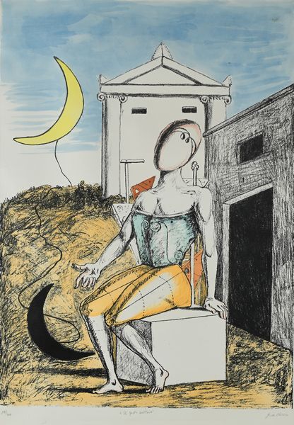 Giorgio de Chirico : Il poeta solitario  - Asta Grafica internazionale e multipli d'autore  - Associazione Nazionale - Case d'Asta italiane