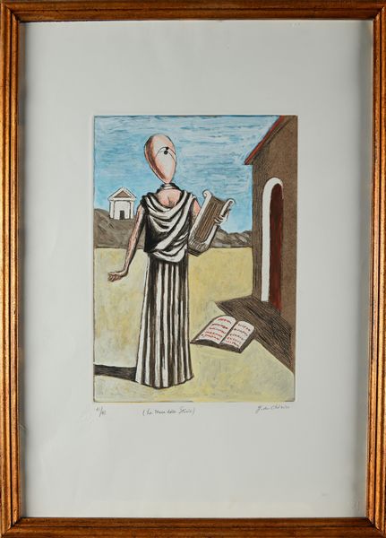 Giorgio de Chirico : La Musa della Storia  - Asta Grafica internazionale e multipli d'autore  - Associazione Nazionale - Case d'Asta italiane