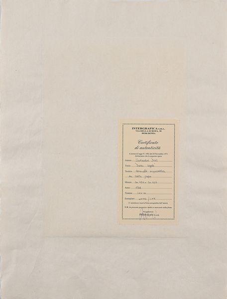 Salvador Dalì : Danza regale  - Asta Grafica internazionale e multipli d'autore  - Associazione Nazionale - Case d'Asta italiane