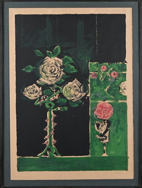 Graham Sutherland : Rose  - Asta Grafica internazionale e multipli d'autore  - Associazione Nazionale - Case d'Asta italiane