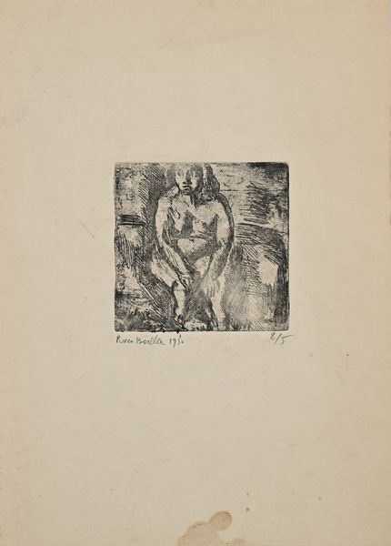 ROCCO BORELLA : Due incisioni raffiguranti nudi  - Asta Grafica internazionale e multipli d'autore  - Associazione Nazionale - Case d'Asta italiane
