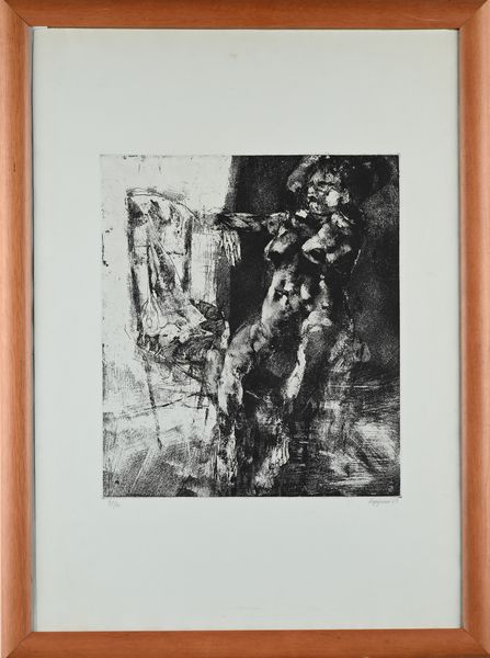 Renzo Vespignani : Interno con nudo di donna  - Asta Grafica internazionale e multipli d'autore  - Associazione Nazionale - Case d'Asta italiane