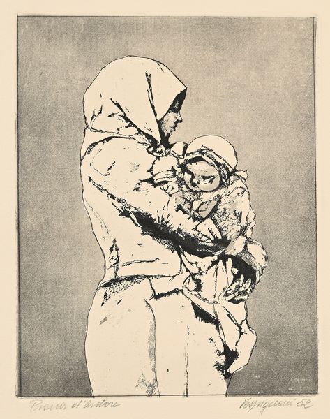 Renzo Vespignani : Maternit  - Asta Grafica internazionale e multipli d'autore  - Associazione Nazionale - Case d'Asta italiane