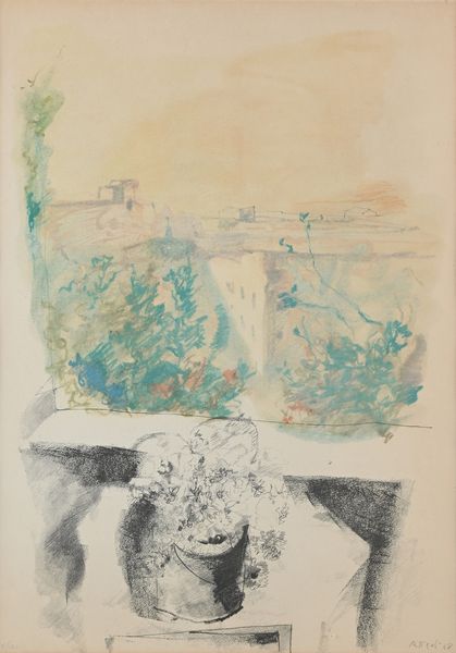 Ugo Attardi : Davanzale  - Asta Grafica internazionale e multipli d'autore  - Associazione Nazionale - Case d'Asta italiane