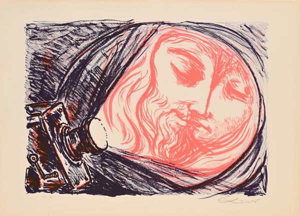 Carlo Levi : Lotto di 4 litografie  - Asta Grafica internazionale e multipli d'autore  - Associazione Nazionale - Case d'Asta italiane