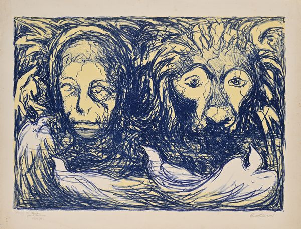 Carlo Levi : Lotto di 4 litografie  - Asta Grafica internazionale e multipli d'autore  - Associazione Nazionale - Case d'Asta italiane