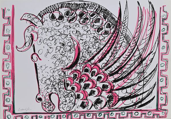 Felice Ludovisi : Senza titolo  - Asta Grafica internazionale e multipli d'autore  - Associazione Nazionale - Case d'Asta italiane